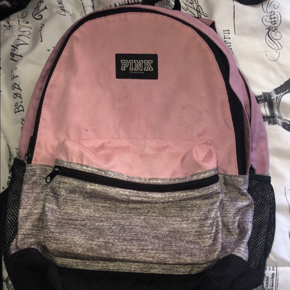 Pink book bag